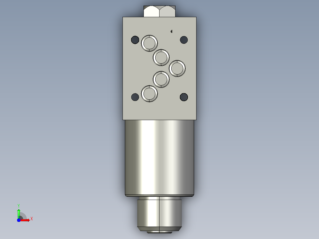 伊顿液压元件dg4v-5-a-kup6d2-20-dc-rock前视图