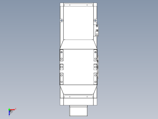 滚珠丝杠直线轴内置导轨TPA-GCR-170-2510C-L150-MP-M75-N3俯视缩略图