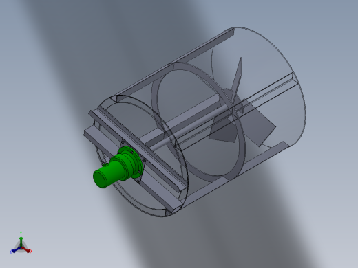 搅拌罐正等轴测缩略图