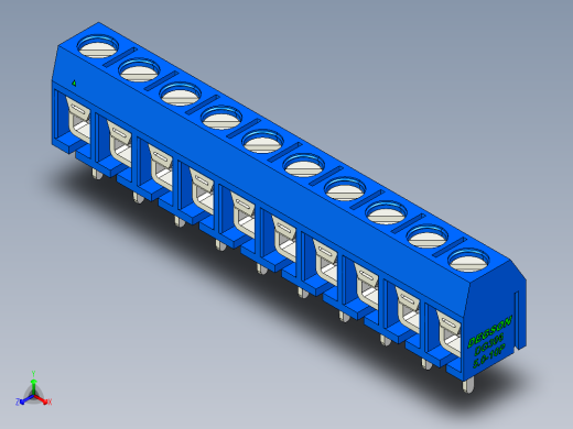 DEGSON DG306 系列 5.0 接线端子-DG306-5.0-10P-12-00AH