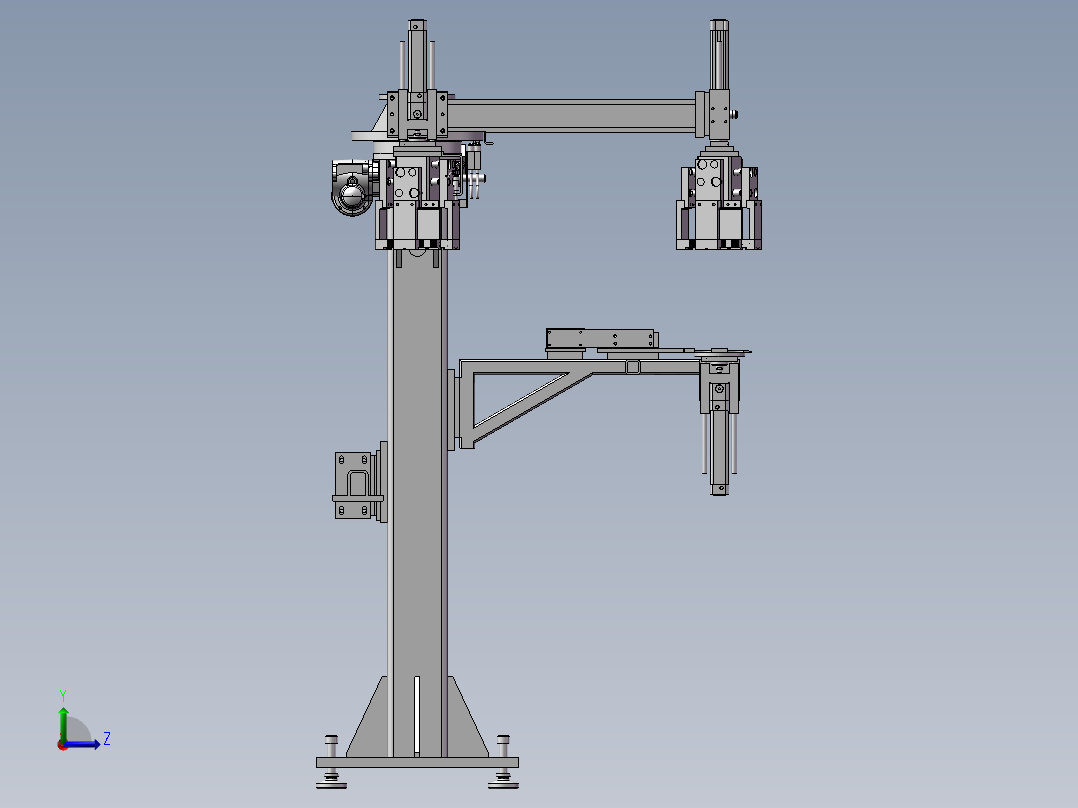 不锈钢自动焊机左视图