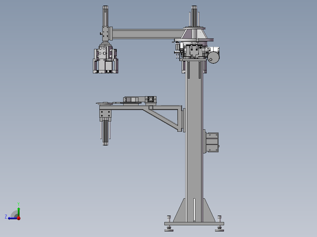不锈钢自动焊机右视图