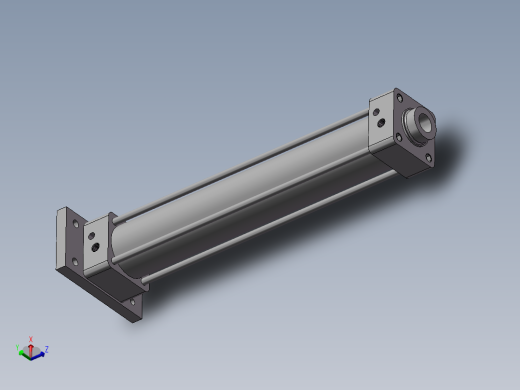 SMC手臂升降气缸50-300