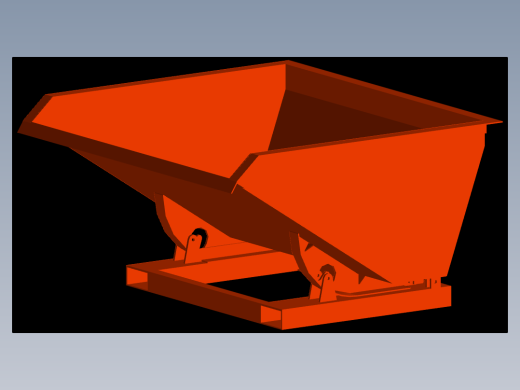自卸料斗叉车自卸料斗