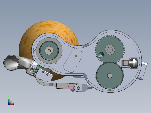 水果削皮机前视缩略图