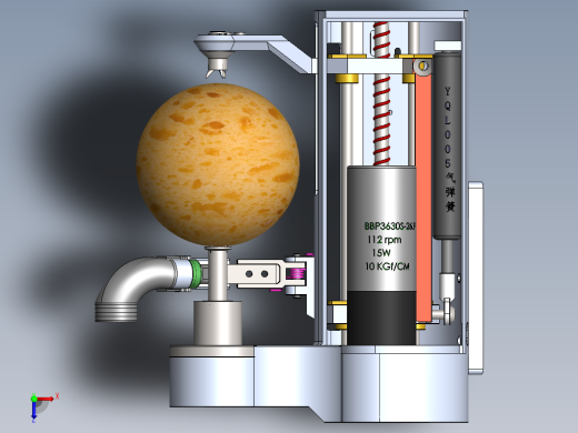 水果削皮机俯视缩略图