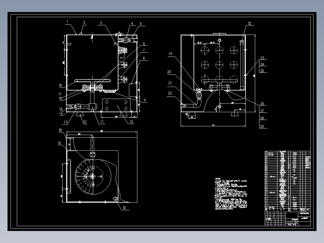 JX523-超声波洗碗机设计【9张CAD图纸+文档】