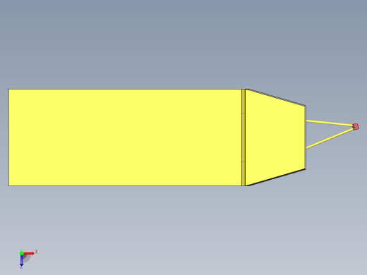 平板车装配体三维模型资料俯视缩略图