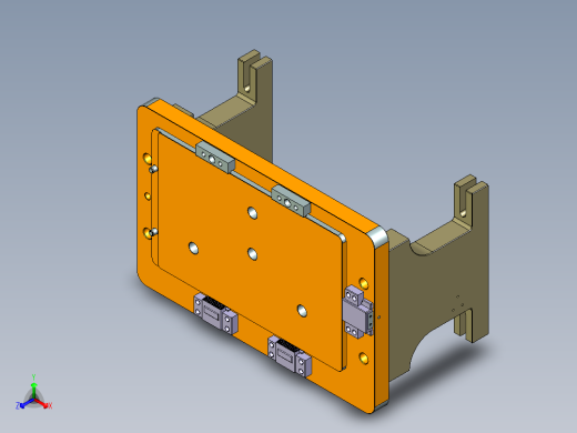 N500-COVER笔记本CNC工装夹具三维模型-CNC1