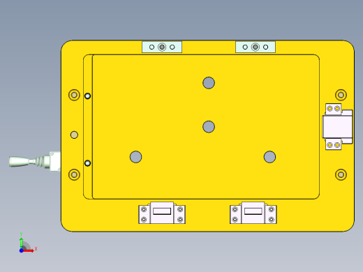 N500-COVER笔记本CNC工装夹具三维模型-CNC1前视缩略图