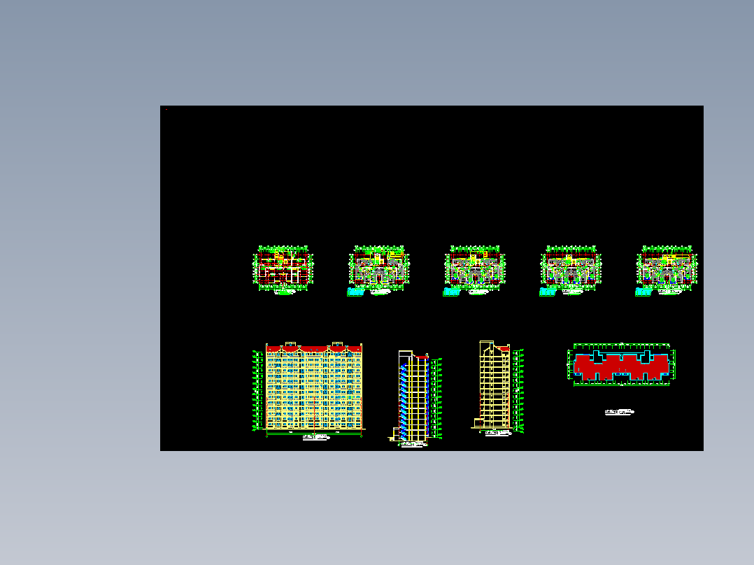 某高层住宅方案