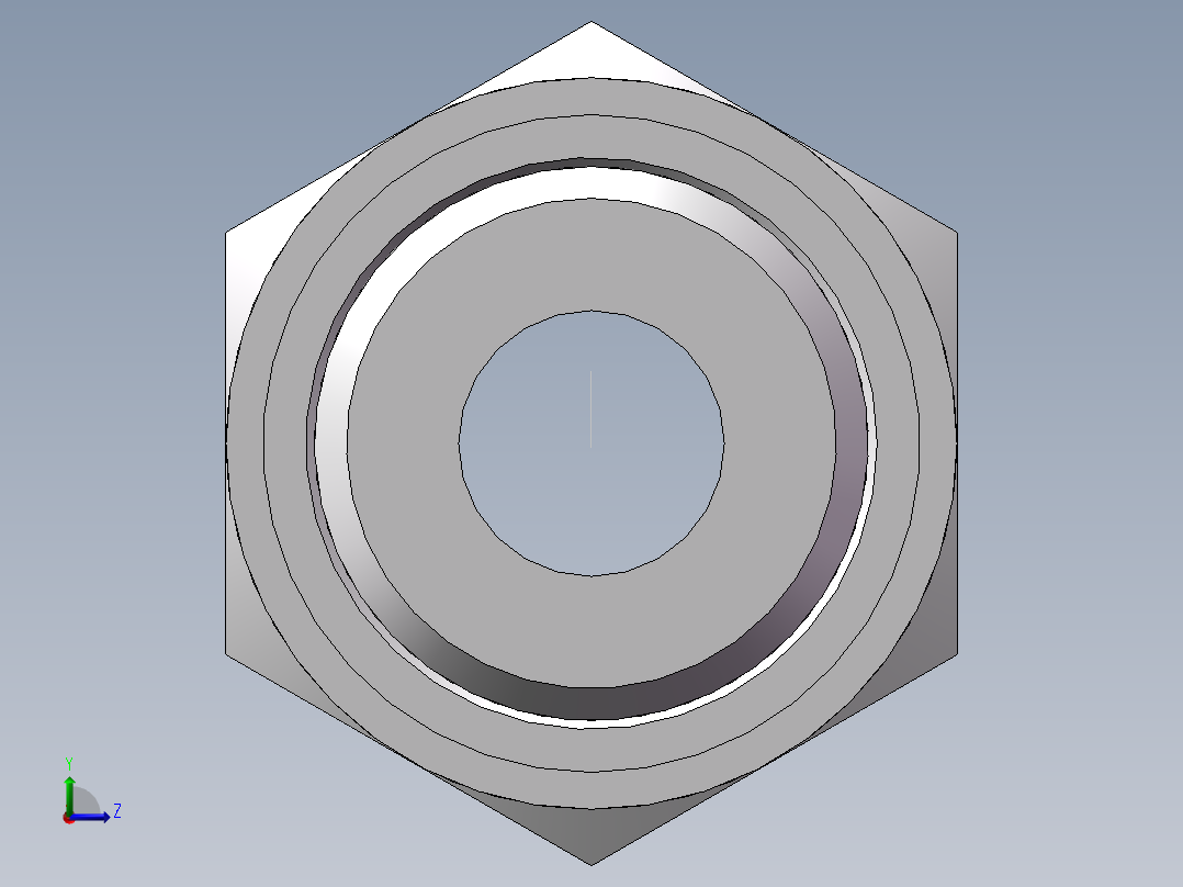 直通管螺纹组合接头、2BC-06-18WD左视图