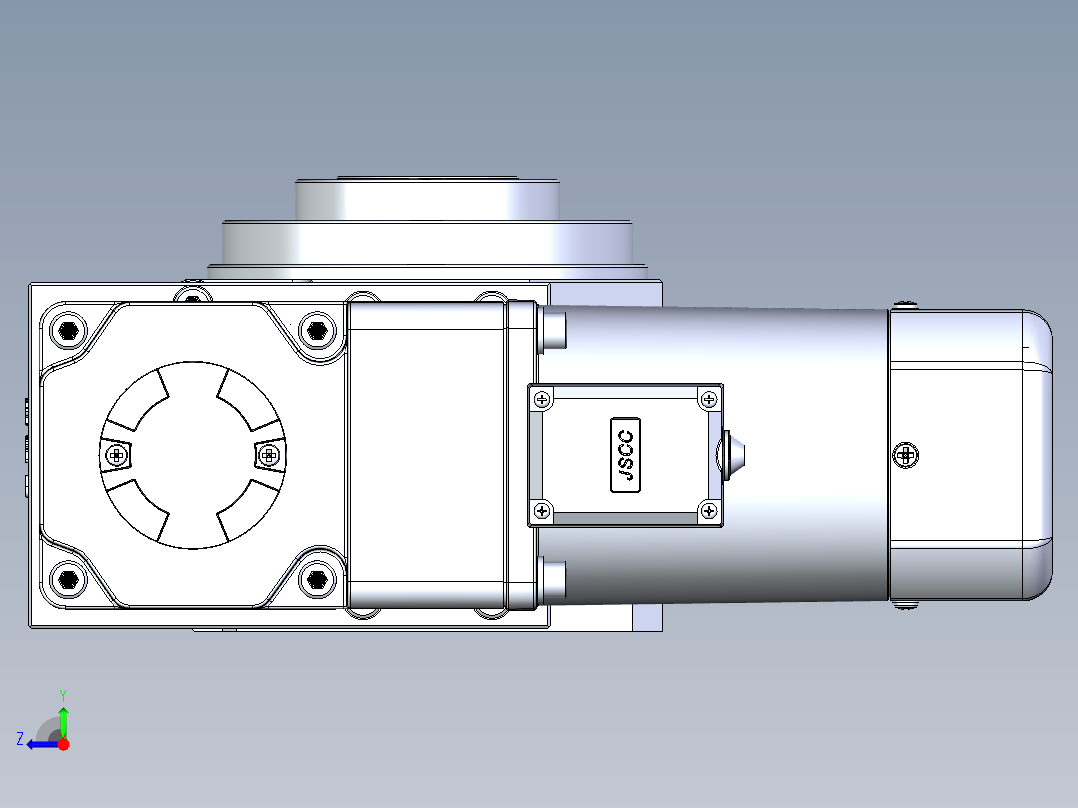 RU80DT意米精密分割器右视图