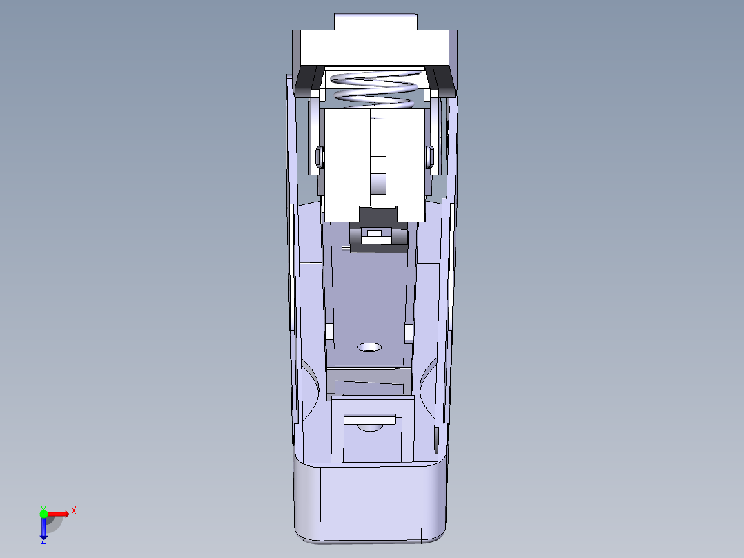 订书机(21)俯视图