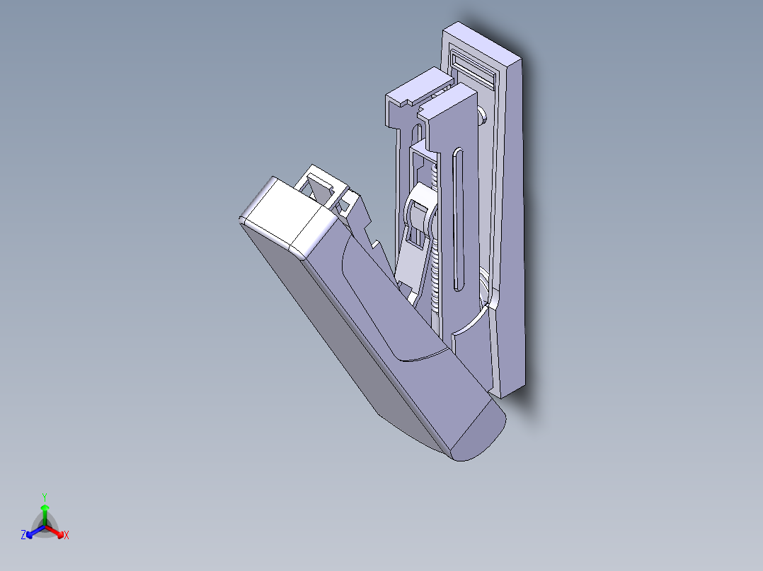订书机(21)正等轴测图