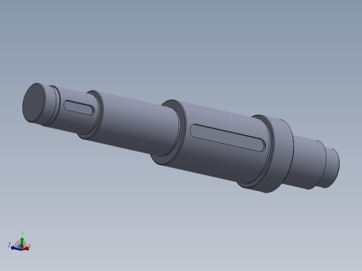 11-12号：传动轴零件图