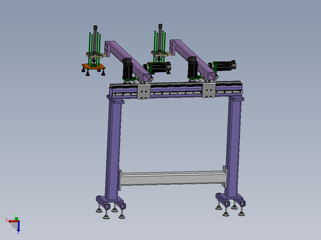一种POM板取放料机械手