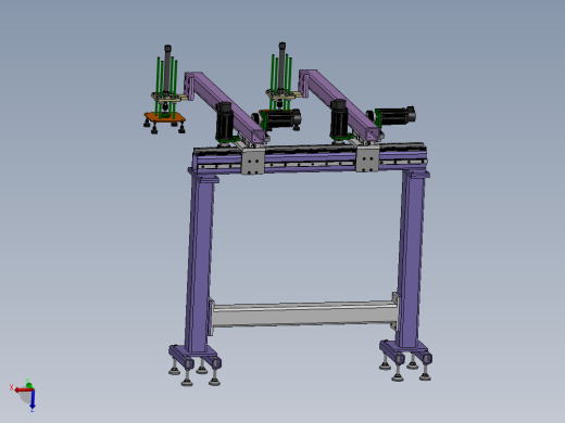 一种POM板取放料机械手