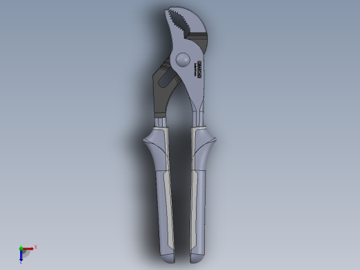 钳子Box Joint Water Pump Plier俯视缩略图