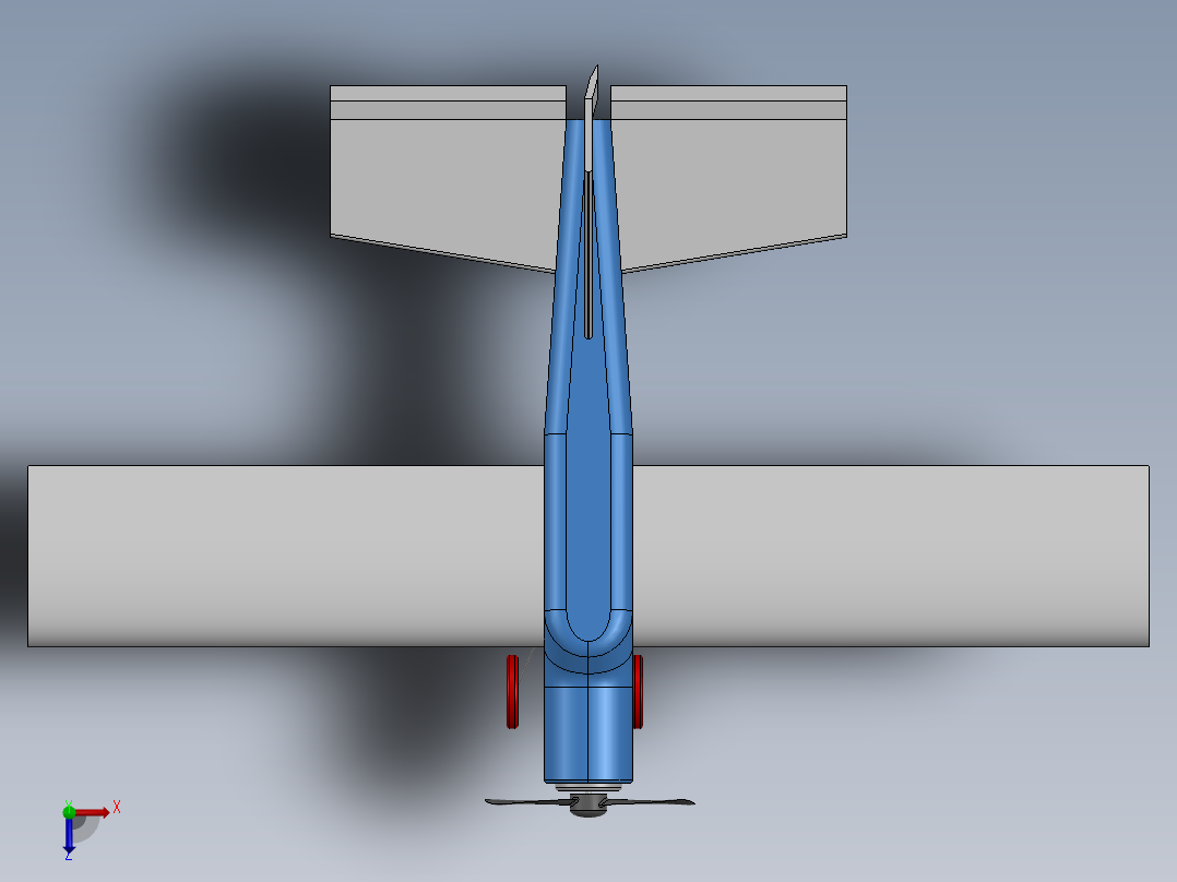 玩具飞机俯视图