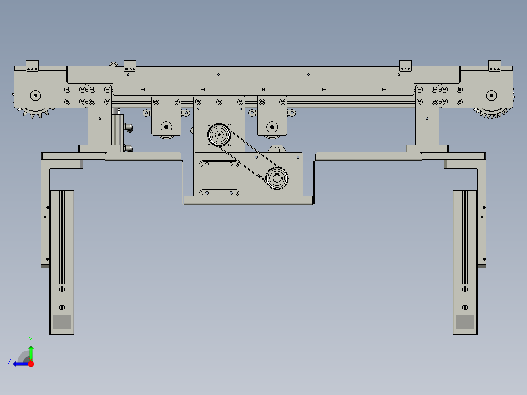 E19793-141-400-X1链条回流线右视图