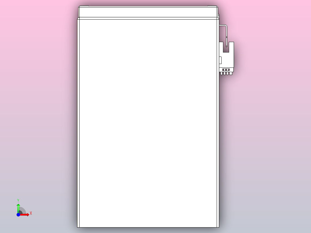 滚珠丝杠直线轴带导轨全封闭TPA-HCR-120D-1610C-L950-MP-C-P20-N3前视图
