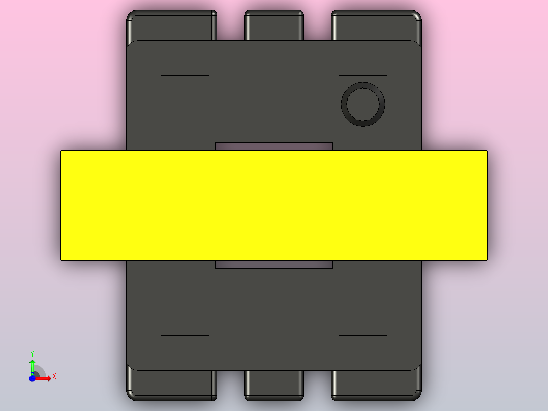 变压器EE1985前视图