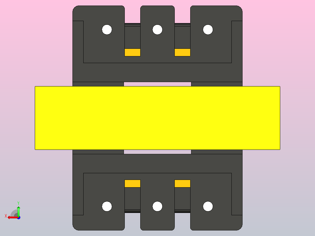 变压器EE1985后视图