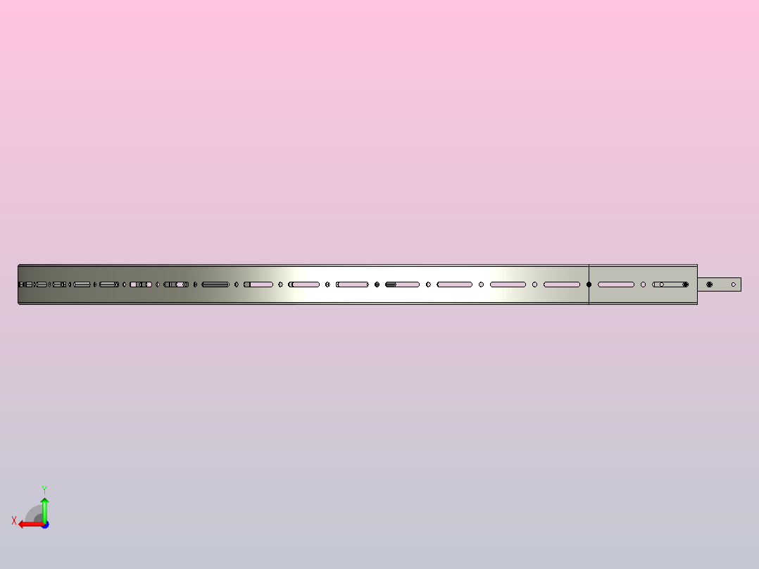 YHXBP90R1000-C1不锈钢水平普通弯头后视图