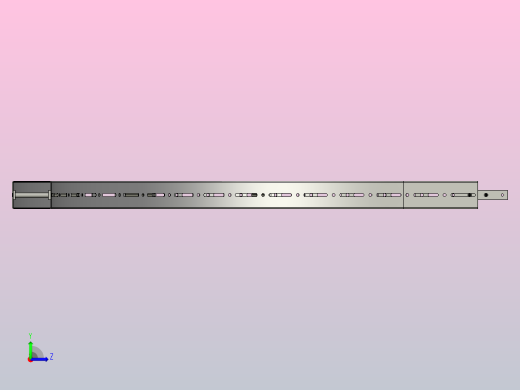 YHXBP90R1000-C1不锈钢水平普通弯头左视缩略图