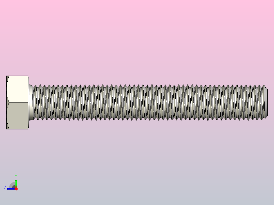 DIN_EN_ISO_4017_M24x160.ipt六角螺栓右视图