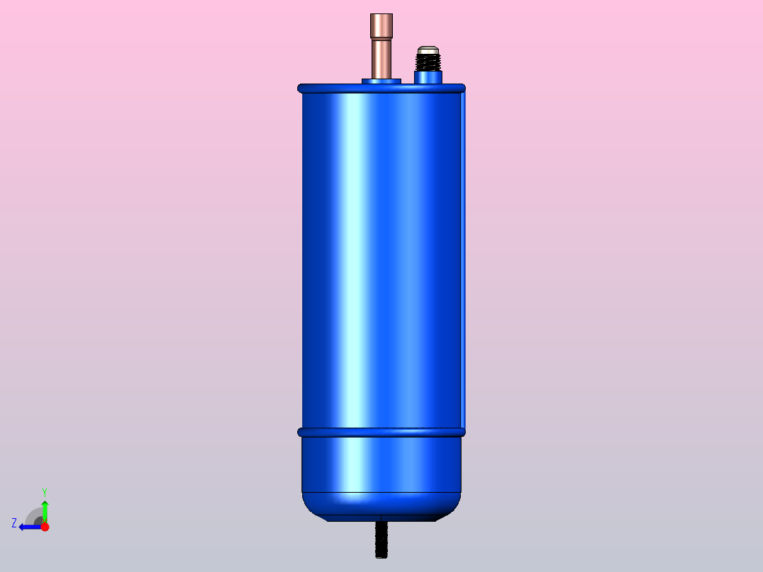 油分离器右视图