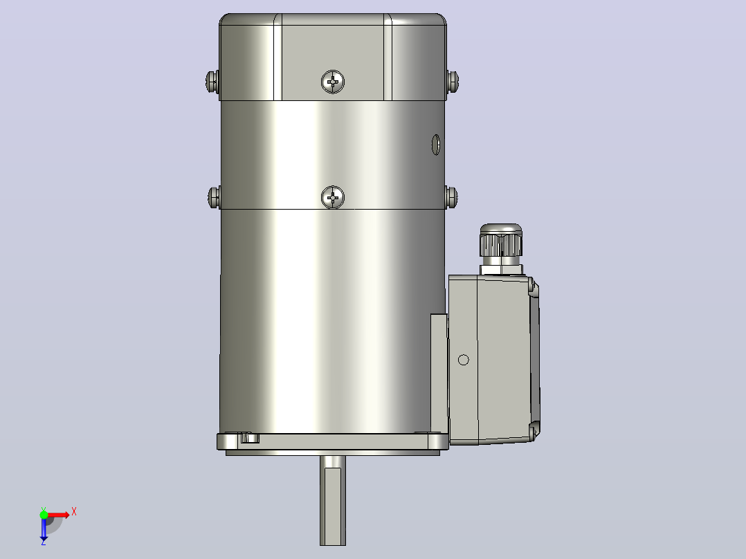 交流减速机5RK60A-CMFT俯视图