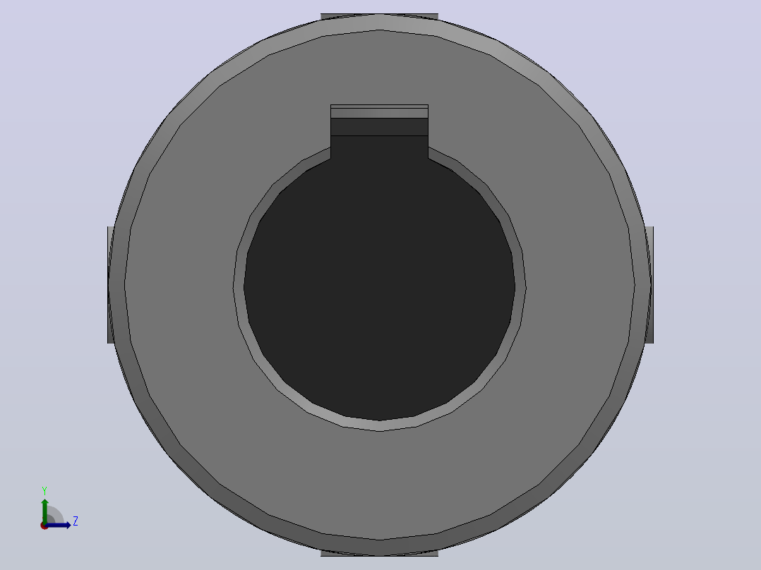 万向联轴器WSP05-PB-Y14-Y14-200／260 (2)WSP型可伸缩小型十字轴万向联轴器左视图