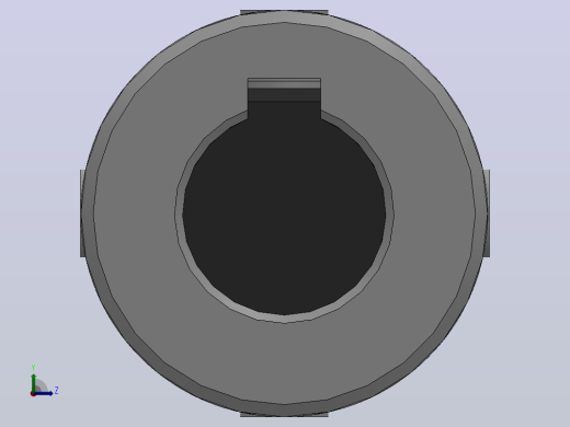 万向联轴器WSP05-PB-Y14-Y14-200／260 (2)WSP型可伸缩小型十字轴万向联轴器左视缩略图