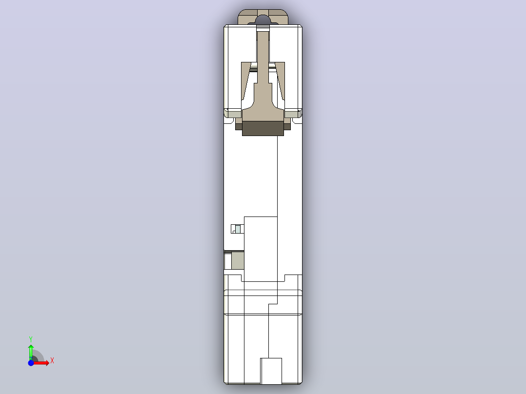 NB5-40N小型断路器三维模型202202前视图