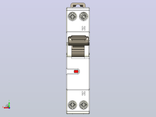 NB5-40N小型断路器三维模型202202后视缩略图