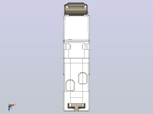 NB5-40N小型断路器三维模型202202俯视缩略图