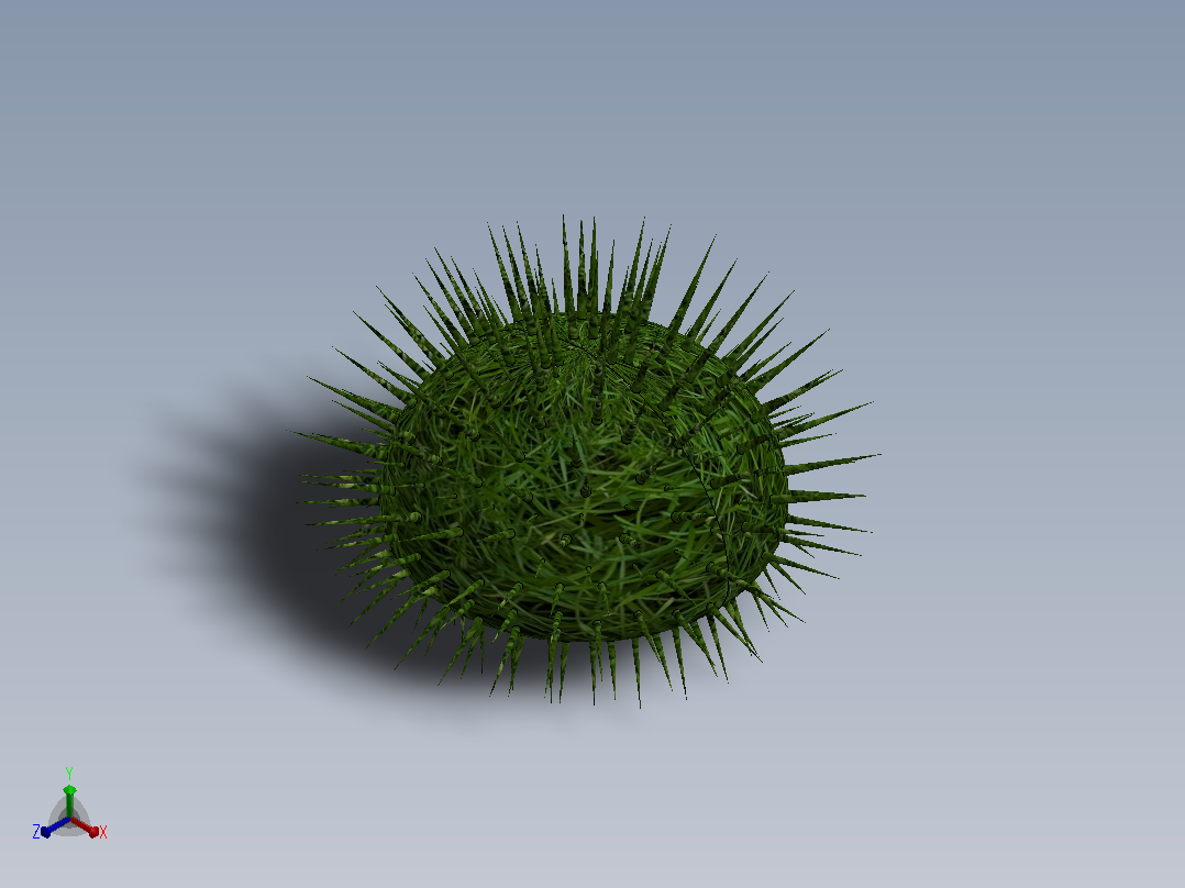 海胆SLDGPT正等轴测图