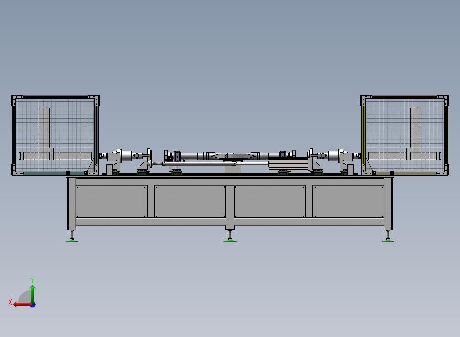 A28-卧式双头油封压机后视图