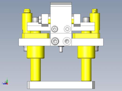 顶出组件右视缩略图