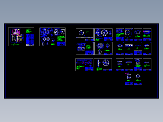 API6A平板阀图纸