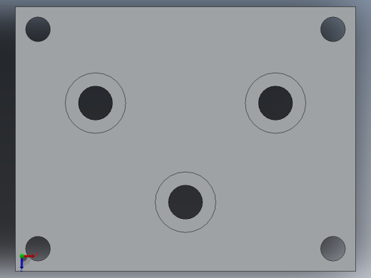 液压阀块SW2012含特征俯视缩略图