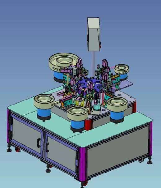 转盘机 3D模型