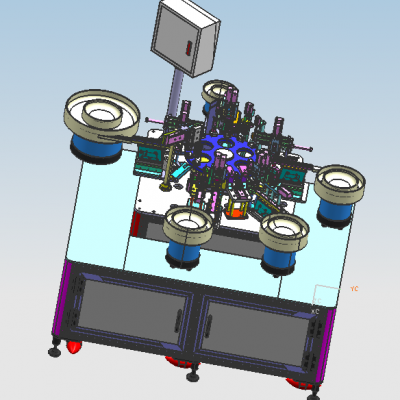转盘机 3D模型缩略图
