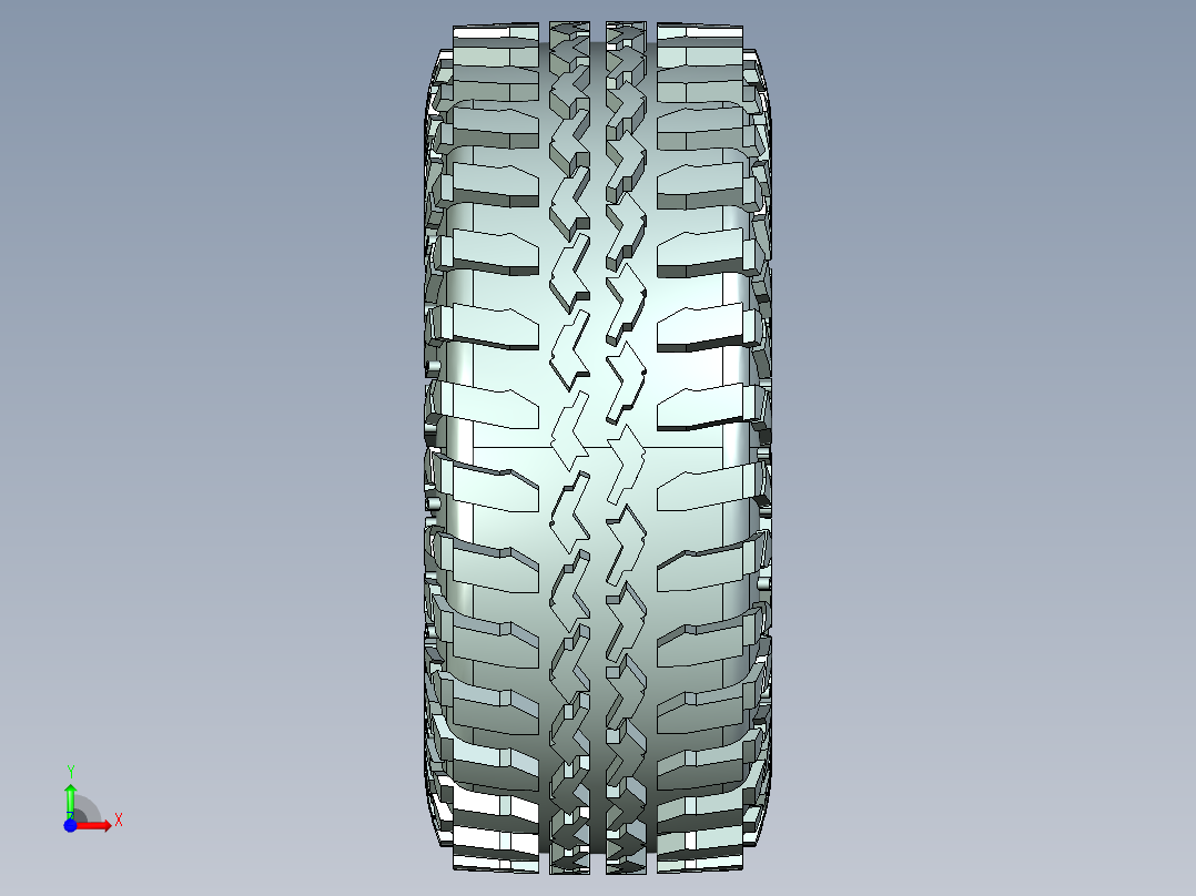 四轮驱动四轮转向越野车前后桥总成前视图