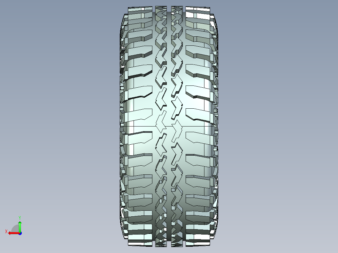四轮驱动四轮转向越野车前后桥总成后视图