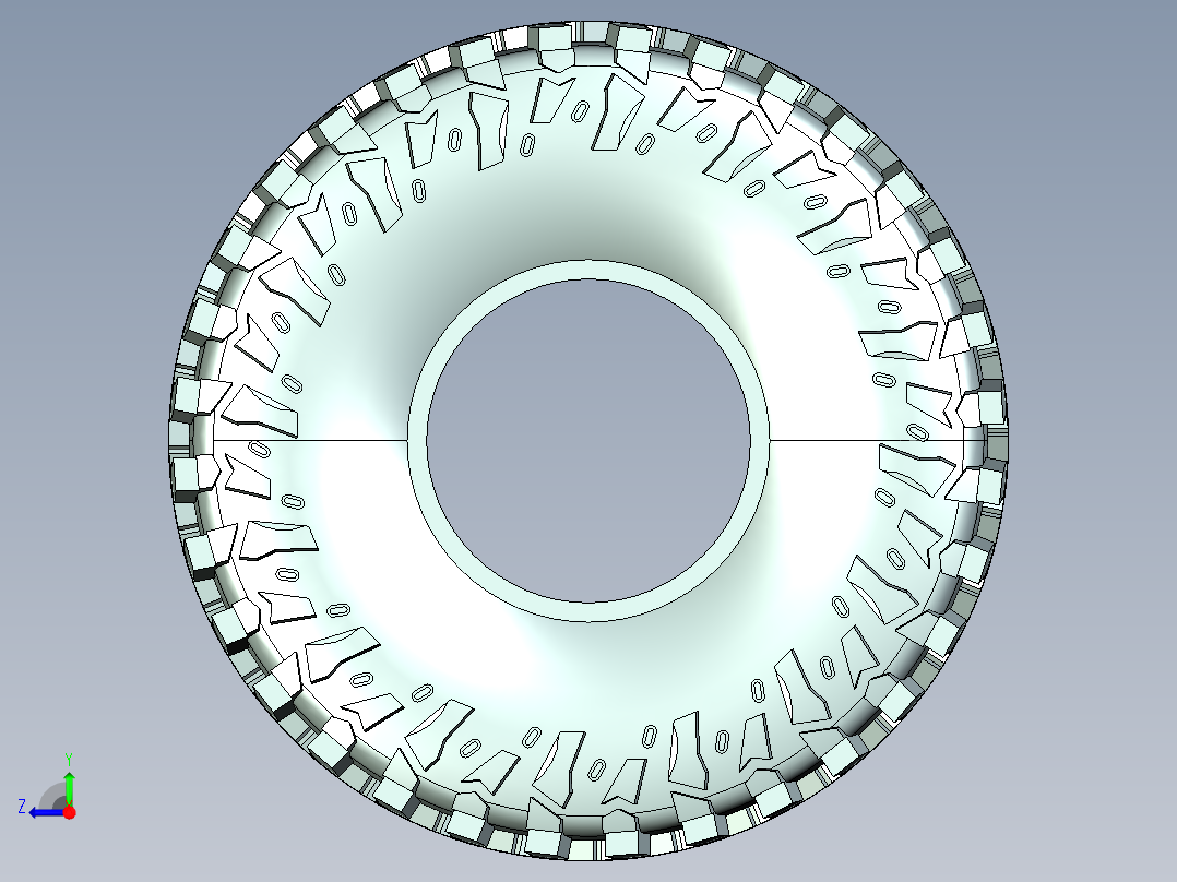 四轮驱动四轮转向越野车前后桥总成右视图