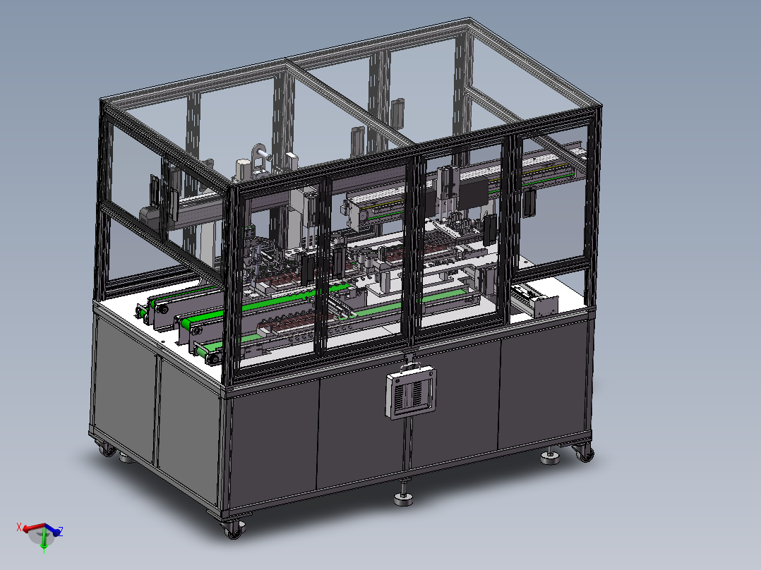 马达线束焊线机总装