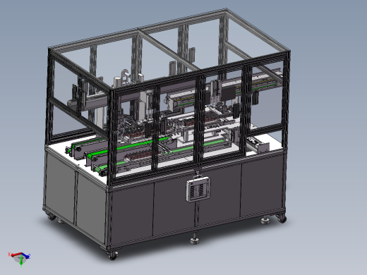 马达线束焊线机总装